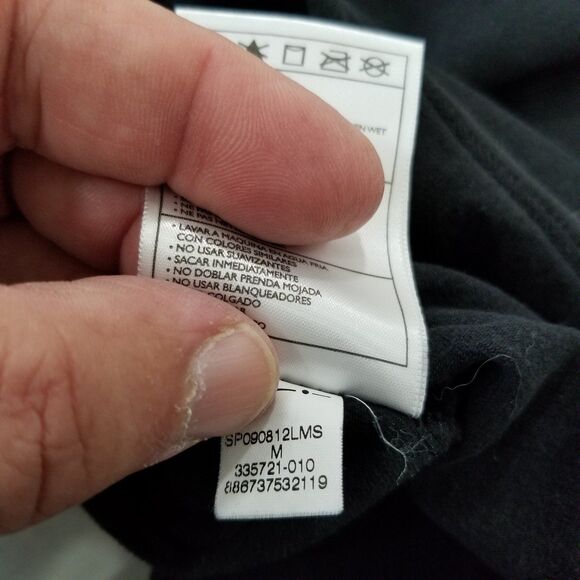 Nike womens zip up jacket size medium cotton / spandex black - Picture 11 of 12